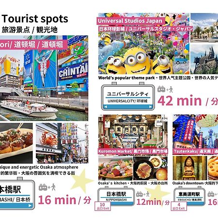 Alla Scuderia Bijou Suites Osaka Eksteriør billede